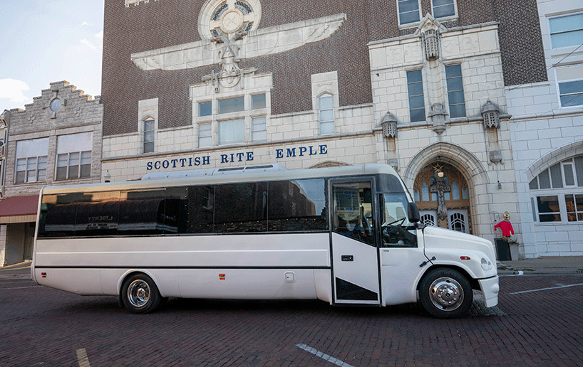 Medium Party Bus Rental Kansas City